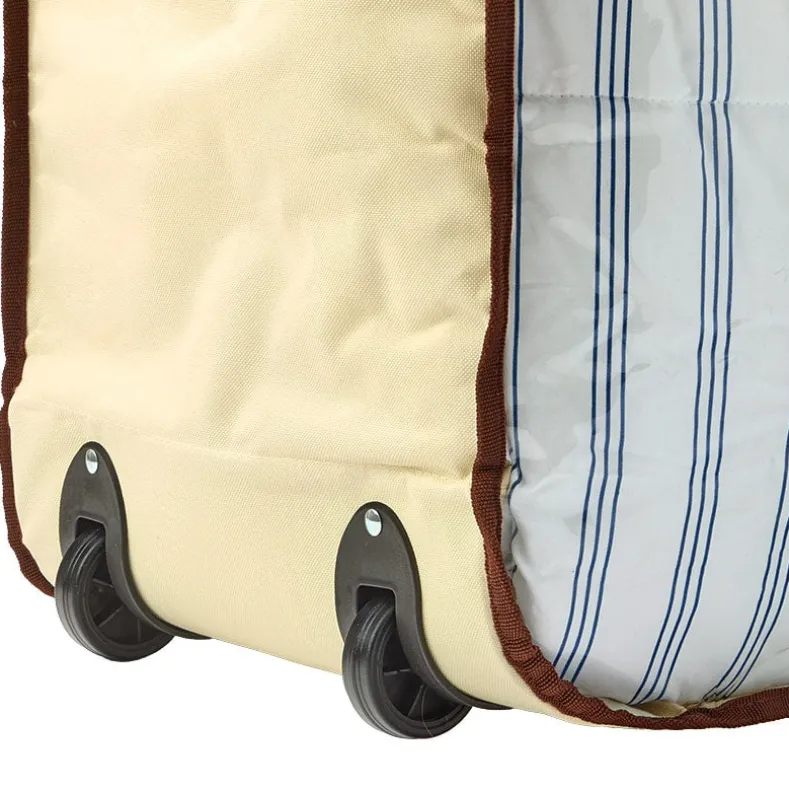 Jumbo Wheeled Storage Bag with Clear Window