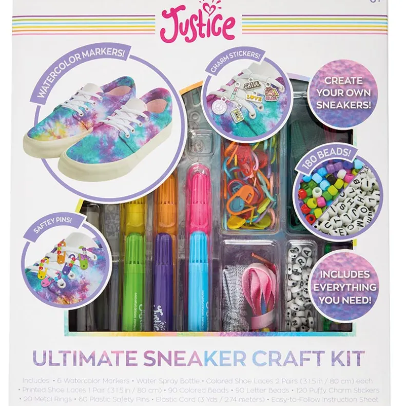 Justice Ultimate Sneakers Craft Kit