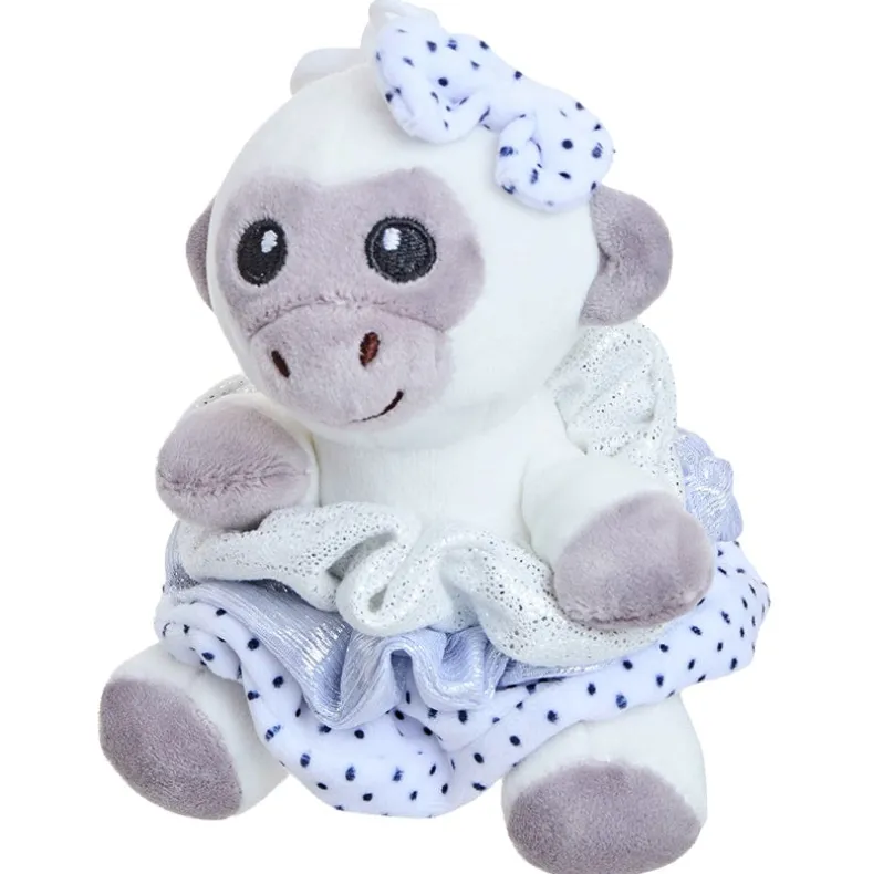 Keyclip Plush with Scrunchies - Adorable Companion with Backpack Clip