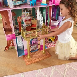 Kidkraft® Storybook Mansion - Fairytale Dollhouse with 14 Furniture Pieces