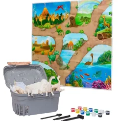Kids' Archaeological Paint Set - Play, Paint Dinosaurs and Discover Fossils