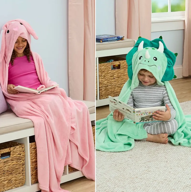 Kids' Character Hooded Fleece Throw