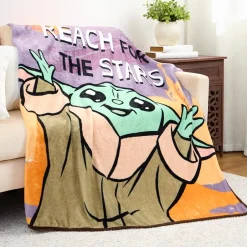 Kids Licensed Character Silk Touch Throw 46
