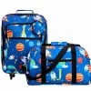 Kids' Monogrammed Space-Themed Luggage 3 Pc. Set