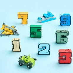 Kids' Transforming Numbers Bots - Numbers to Vehicles and Back
