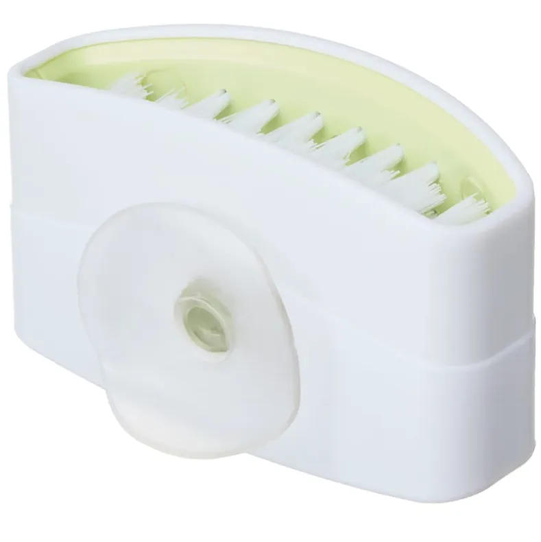 Kitchen Sink Cutlery Brush with Suction Cup