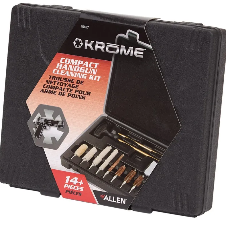 Krome™ Handgun Cleaning Kit 14 Pc. In A Carry Case