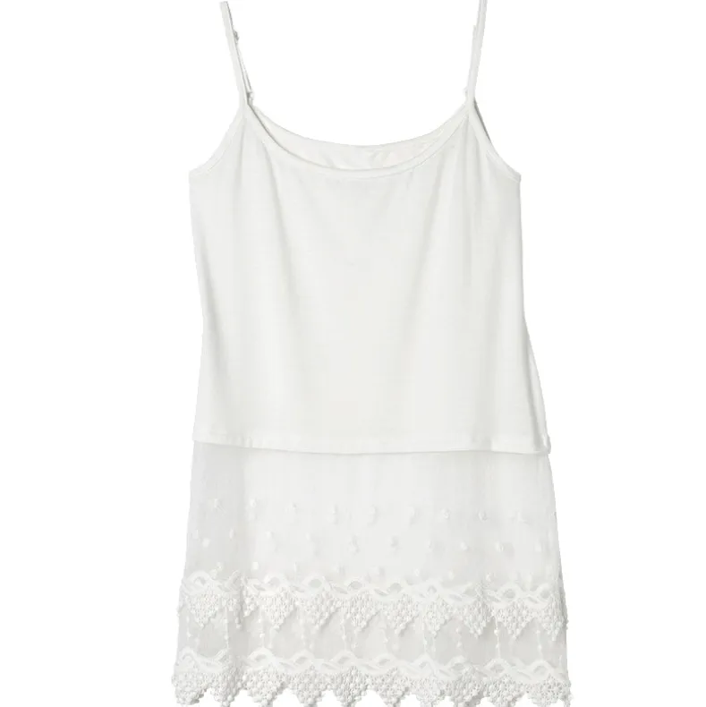 Lace Trim Camisole Top Extender