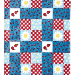 Ladybug Fleece Plush Throw 50" x 60"