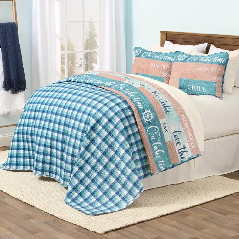 Lake Time Standard Quilt Sham