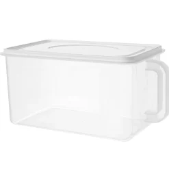Large Food Storage Container with Lid and Handle