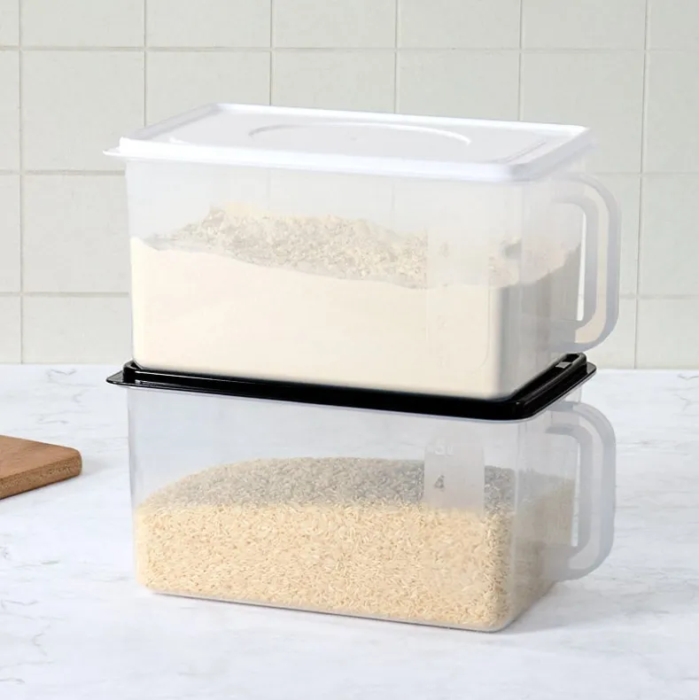Large Food Storage Container with Lid and Handle