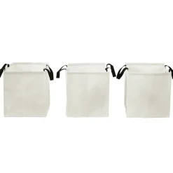 Laundry Storage Baskets for Clothes - Set of 3