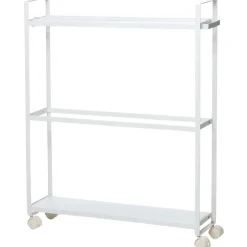 Laundry Storage Cart with Drying Rack for Towels and Clothes