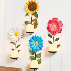LED Candle Sconce Flower