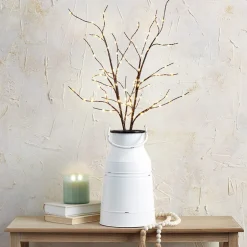 LED Lighted Poseable Branch Decor