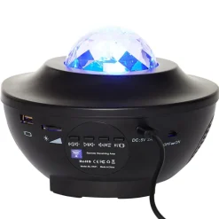 LED Projection Light With Bluetooth Speaker Voice Activated