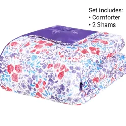 Liberty Floral Reversible Comforter Set or Accent Pillow
