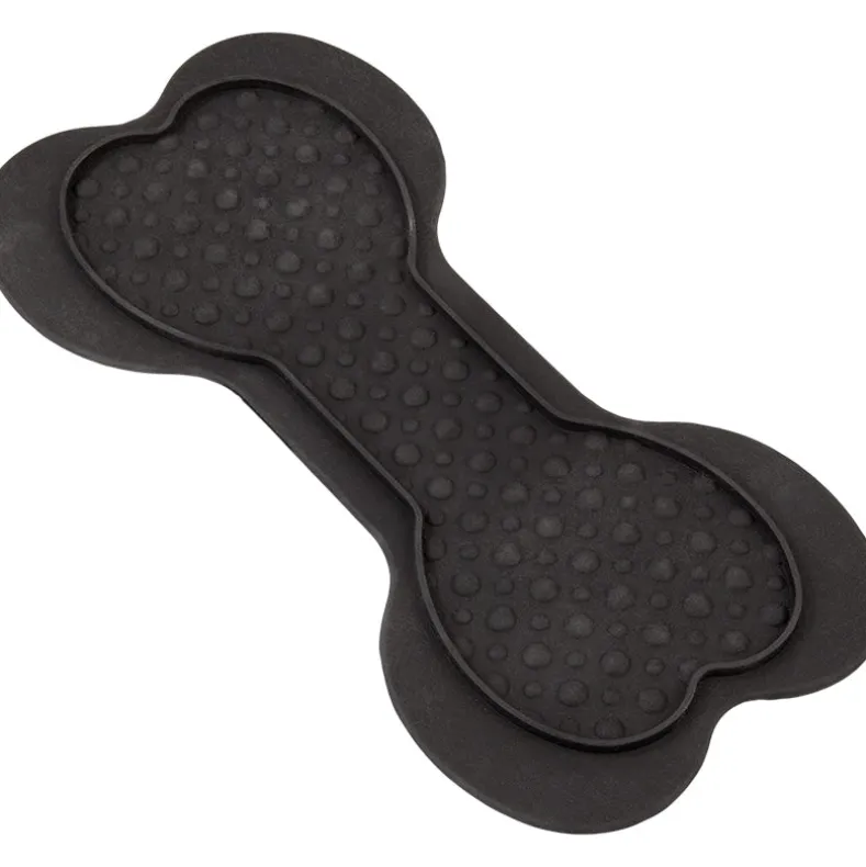 Lick Pad For Dogs, Bone Shape with Suction Cups