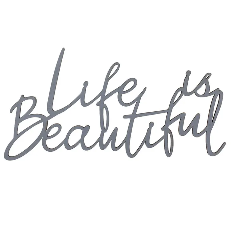 Life is Beautiful Wood Plaque