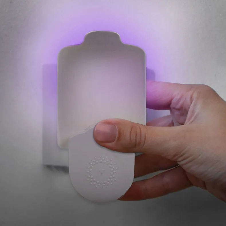 Lighted AC Insect Trap For Indoors With UV Light And Chemical Free