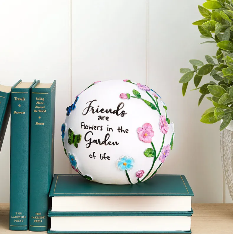Lighted Ball Décor With Sentiment - Dream Big or Sunshine