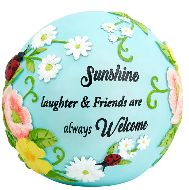 Lighted Ball Décor With Sentiment - Dream Big or Sunshine