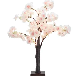 Lighted Cherry Blossom Garland, 2 Pc Branches, Table Tree, or 48