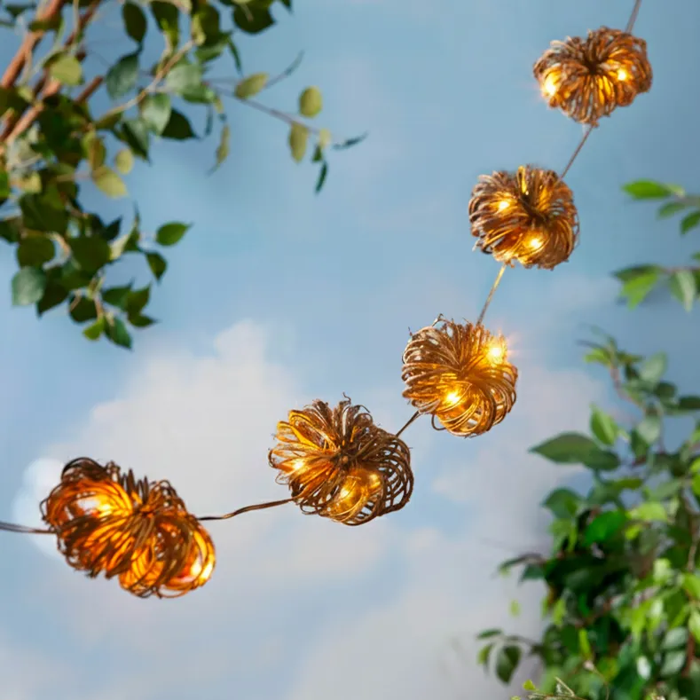 Lighted Pumpkin String Lights