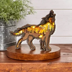 Lighted Woodland Animals
