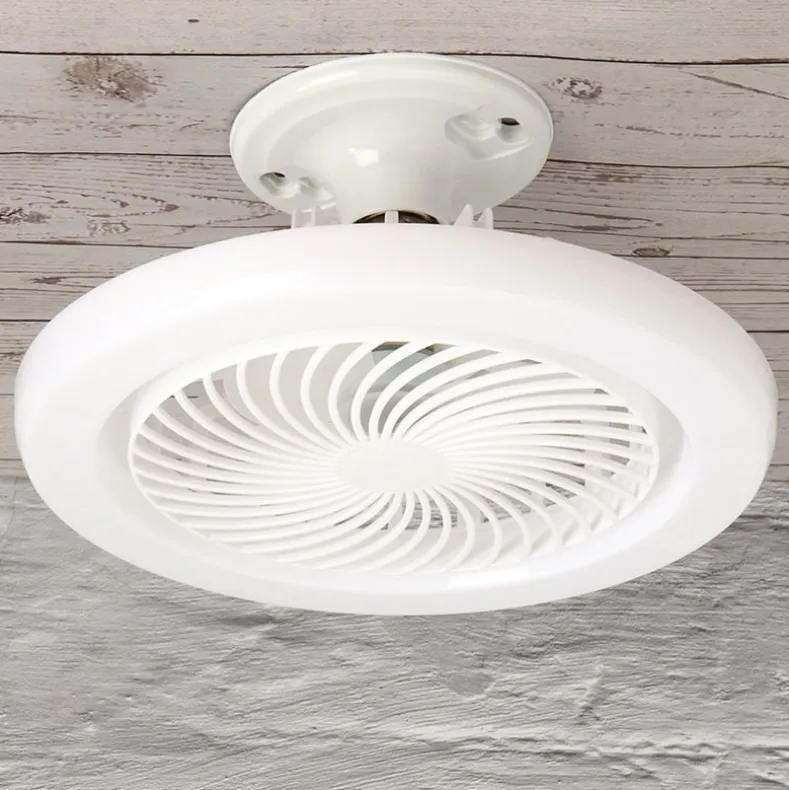 Light Socket Ceiling Fan With LED Light And Remote For Indoor Use
