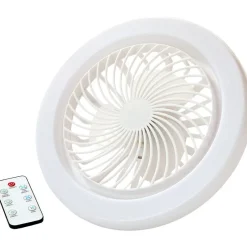 Light Socket Ceiling Fan With LED Light And Remote For Indoor Use