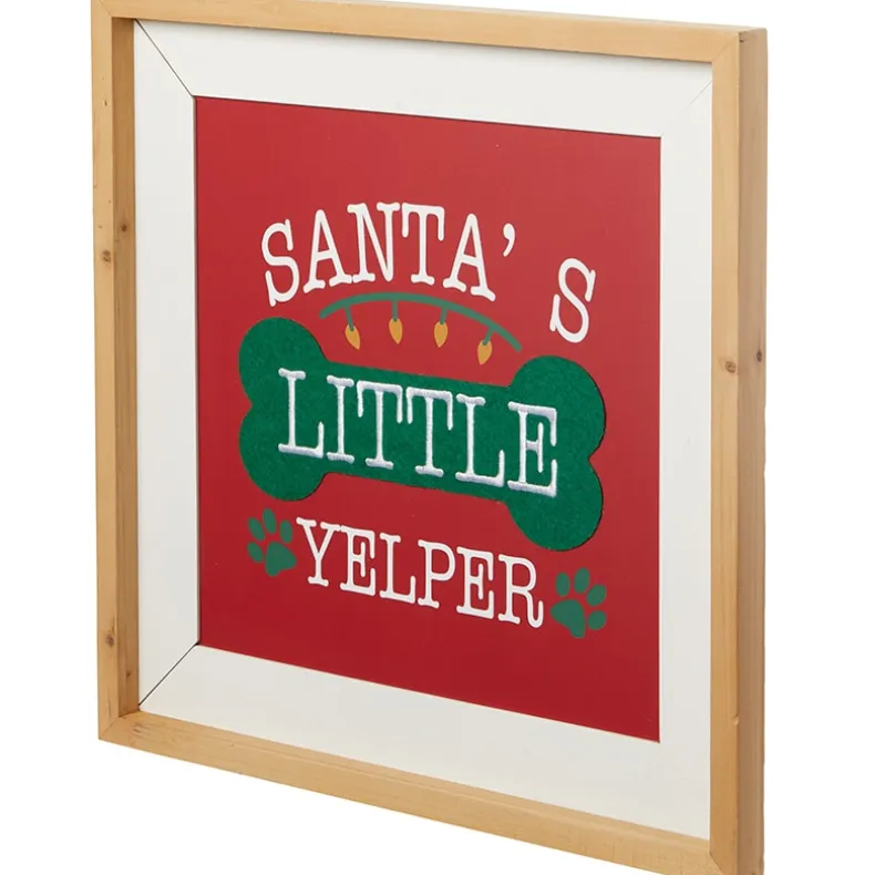Little Yelper Christmas Wall Art