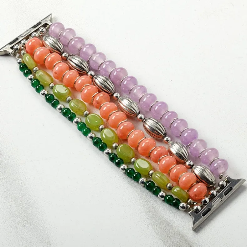 Magnetic Stylish Beaded Band for Smartwatch
