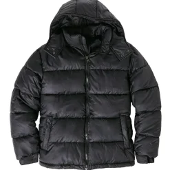 Men's Black Puffer Jacket