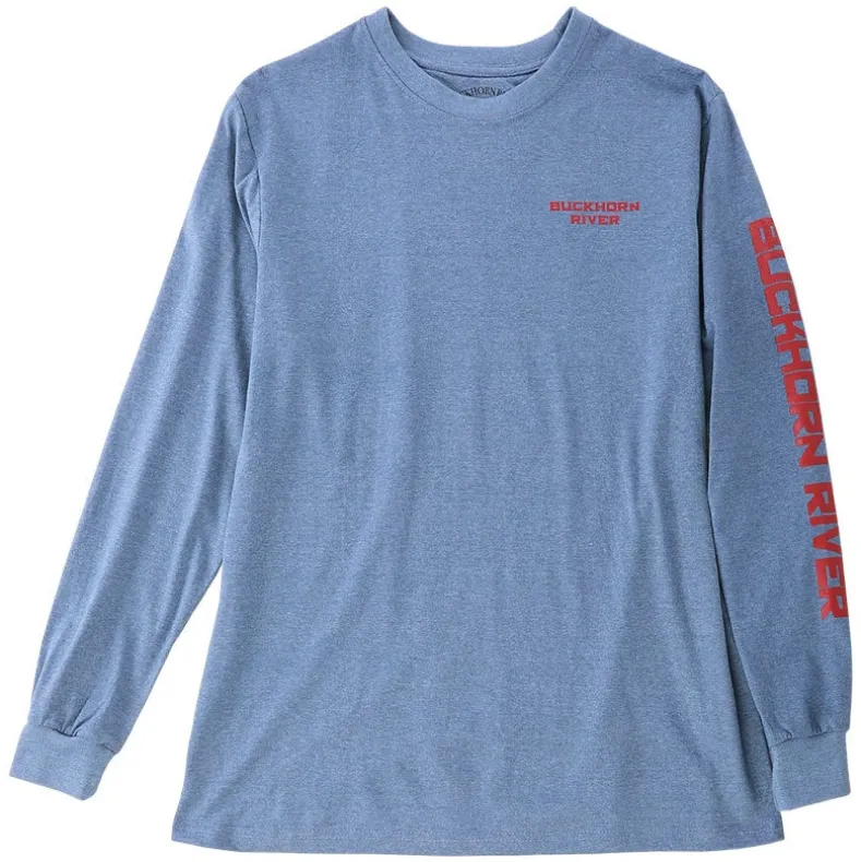 Men's Buckhorn River Americana Long Sleeve Graphic T-Shirt