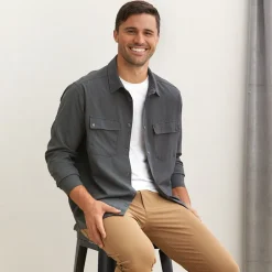 Men's Button-Up Long Sleeve Shirt