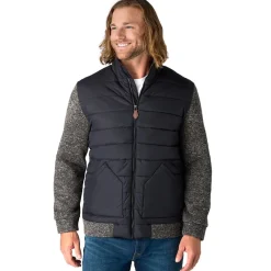Men's Sweater Fleece Puffer Jacket
