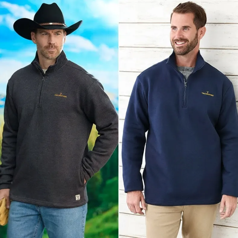 Men's Yellowstone Quarter Zip Pullover
