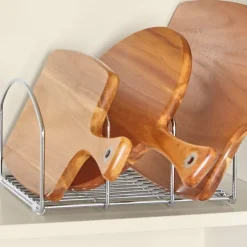 Metal Bakeware & Cutting Board Organizer