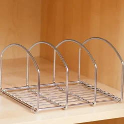 Metal Bakeware & Cutting Board Organizer