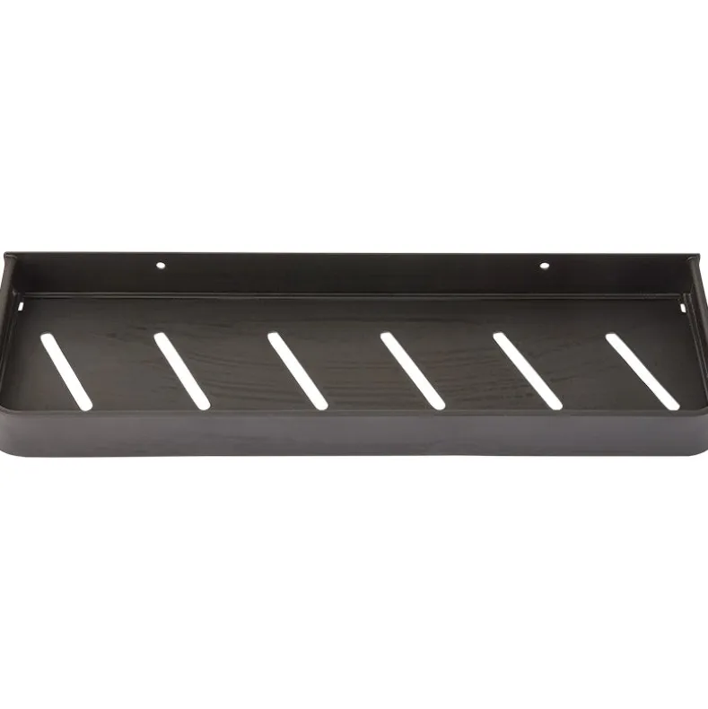Metal Bathroom Storage Shelf - Adhesive or Wall Mount
