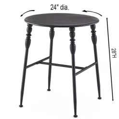 Metal Spindle Leg Chairs or Tables