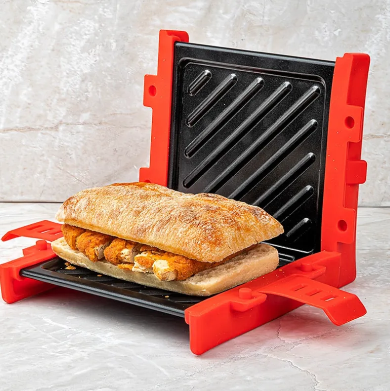 Microwave Grill - Quick, Gourmet Meals with Perfect Grill Lines