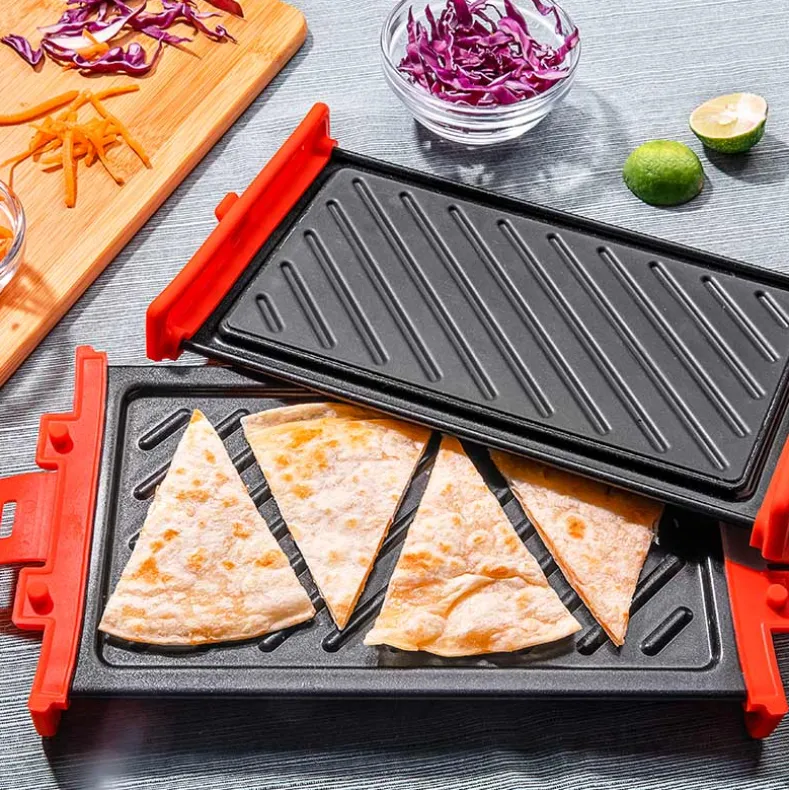Microwave Grill - Quick, Gourmet Meals with Perfect Grill Lines