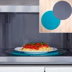 Microwave Silicone Mats - Set of 2 - Placemat, Trivet, Cover