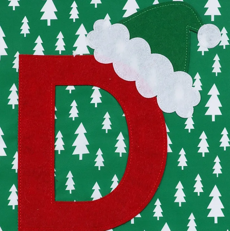 Monogram Christmas Gift Sack