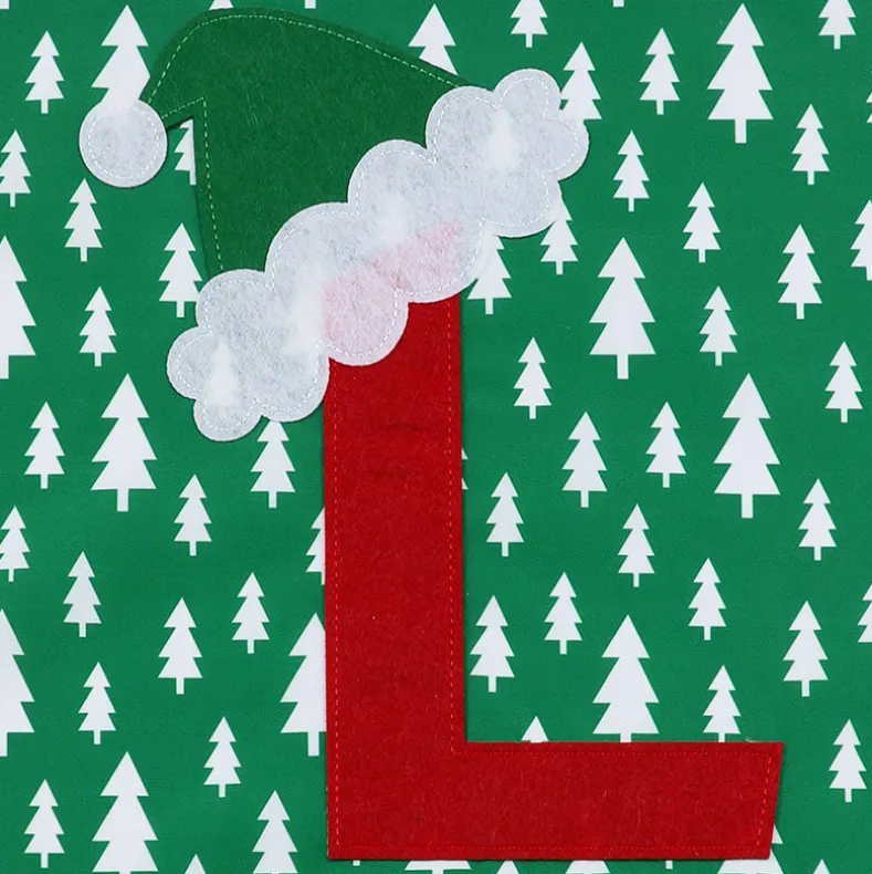 Monogram Christmas Gift Sack