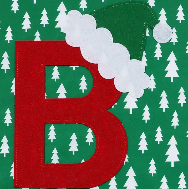 Monogram Christmas Gift Sack