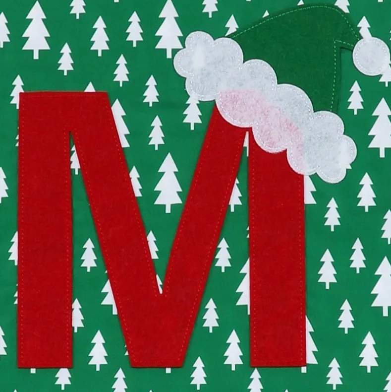 Monogram Christmas Gift Sack